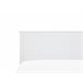 Beliani Cama com estrado Pinho OLIVET 189x208 Branco