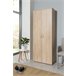 Sapateira com 2 portas e 5 prateleiras BIGGER Carvalho