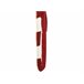 Beliani Almofada decorativa CANDY CANE Branco/ Vermelho
