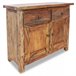 Aparador buffet mueble consola mueble de almacenaje madera maciza Castanho