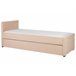 Beliani Cama com estrado Bouclé MARMANDE 86x214 Bege