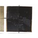 Beliani Decoração de parede TITANIUM Preto