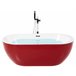 Beliani Bañera independiente NEVIS 75x160 Branco