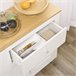 Aparador Melamina de Madeira HOMCOM, casa - cozinha 117 Branco