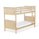 Beliani Beliche Pinho ALBON 104x206 Castanho