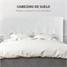Cabeceira para Cama MDF, Linho e Espuma HOMCOM, casa - quarto Branco
