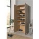 Sapateira com 2 portas e 5 prateleiras BIGGER Carvalho