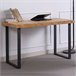  Mesa de estudo natural 120x54 Preto
