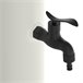 KIT TRITONO SINADO Fonte exterior com balde de 5 litros de polietileno, Branco Branco