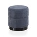 Pufe estofado Pufe estofado Azul Marino