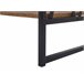 Beliani Consola AYDEN 107 Castanho
