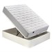 Colchão PEGASUS 8K BULTEX de material celular + sommier grátis Pikolin color branco 