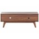 Beliani Mesa de TV BUFFALO 117 Castanho