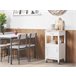 Beliani Carrinho de cozinha SIENA 48 Branco