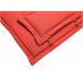 Beliani Almofada de assento para exterior TOSCANA Vermelho