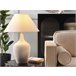 Beliani Candeeiro de mesa CELESTE Creme