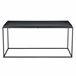Mesa de centro de metal Nyker Preto