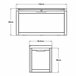 Arca de exterior Atella 380 L com almofada Preto