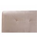 Beliani Cama continental Veludo MARQUISE 191x213 Rosa Talco