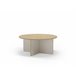 Mesa de centro redonda HILLARY Creme