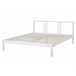 Beliani Cama Madera de pino VANNES 167x209 Branco