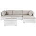 Beliani Conjunto lounge SANO Areia