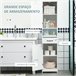 Coluna de Casa de Banho MDF Branco