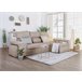 Chaise longue CIRO reversível Bege