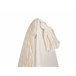 Beliani Almofada decorativa HAKONE 45x25 Bege