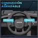 Carro Elétrico para Crianças Plástico e Metal AIYAPLAY Preto