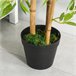 Bambú Artificial PE, PP, Cimento Outsunny, casa - decoração Verde