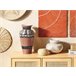 Beliani Jarro decorativo SIAK Castanho