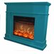 Lareira Eléctrica De Parede Turquoise FUEGO-ALBERTO-TURQUESA Turquesa