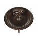 Beliani Fuente de bano para pájaros SWALLOW Castanho