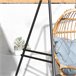 Suporte para Cadeira Suspensa aço Outsunny Preto