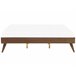 Beliani Cama com estrado MDF BERRIC Castanho