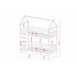 ESTRUTURA CAMA INFANTIL ALEX 88x208 Bege
