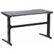 Beliani Secretária de jogos DEXTER 120x60 Preto