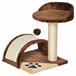 Arranhador para Gatos Aglomerado de Madeira, Pelúcia e Sisal Castanho