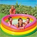 Piscina insuflável INTEX 4 aros coloridos 168x46 cm - 617 l Multicor