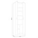 Armário multiusos SL 60 de 2 portas 59 Branco