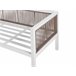 Beliani Conjunto de jardín BORELLO Branco