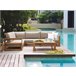 Beliani Conjunto lounge TIMOR Cinza Escuro