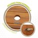 Mesa de jardim rectangular extensível em acácia para 6 pessoas Aktive Madeira
