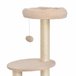 Arranhador para Gatos Aglomerado e Sisal PawHut Bege