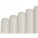 Beliani Cama com armazenamento Veludo VINCENNES 167x214 Branco/ Bege