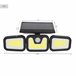 Aktive Aplique o candeeiro de parede LED solar Preto