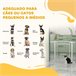 Barrera de Segurança para Cães Acero e PA PawHut Branco