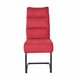 Conjunto de 2 cadeiras de jantar MINA Vermelho