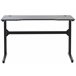 Beliani Secretária de jogos DEXTER 120x60 Preto